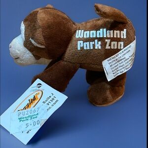Woodland Park Zoo Monkey Plush Stuffed Animal Seattle Puzzled
